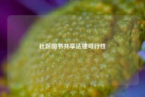 社区图书共享法律可行性